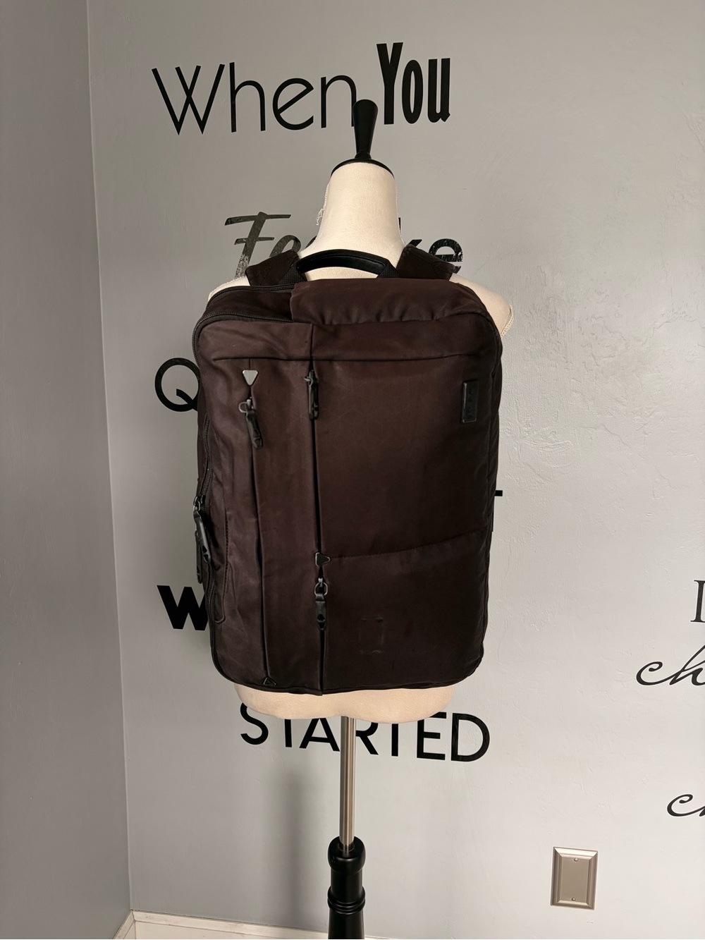 GUC Tumi Tahoe 3-Way - Backpack, Shoulder or Briefcase Bag